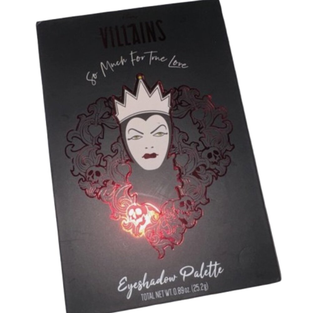 NEW Disney | Evil Queen Villains So Much For True Love Eyeshadow Palette Mirror